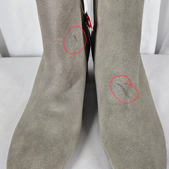 BLONDO ALIDA WOMEN'S SUEDE LEATHER BOOTS – SIZE 8 – WATERPROOF – GRAY – NWT - Picture 4 of 11